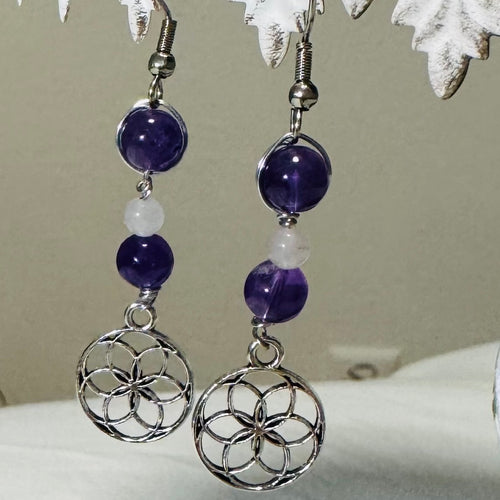 Edelstein Ohrschmuck Silber