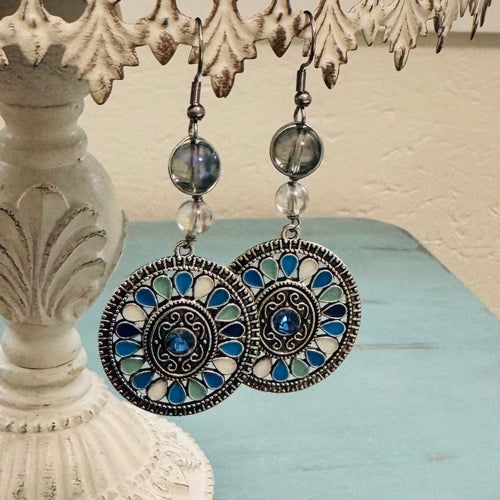 Edelstein Ohrschmuck Silber